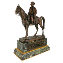 Load image into Gallery viewer, A Second Empire Equestrian Bronze of L’Empereur Napoleon I, 1870

