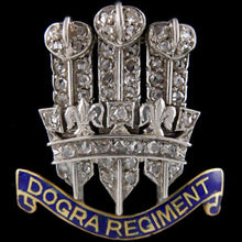 Load image into Gallery viewer, Dogra Regiment Brooch