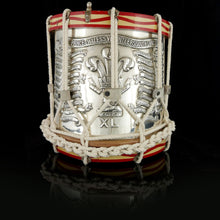 Load image into Gallery viewer, Prince of Wales&#39;s Volunteers - A George V Presentation Model of a Regimental Side Drum, 1925
