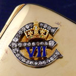 Load image into Gallery viewer, Edward VII Royal Presentation Gold Cigarette Case, 1901