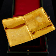 Load image into Gallery viewer, King Alfonso XIII of Spain Presentation Gold Cigarette Case, 1907