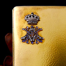 Load image into Gallery viewer, King Alfonso XIII of Spain Presentation Gold Cigarette Case, 1907