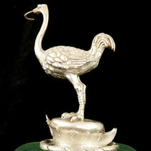 Load image into Gallery viewer, Earls of Leicester Heraldic Ostrich Finial, 1843