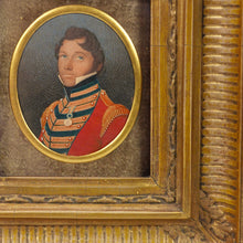 Load image into Gallery viewer, Peninsula and Waterloo - Portrait Miniature an Officer of the 51st Foot, 1815
