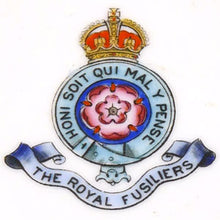 Load image into Gallery viewer, The Royal Fusiliers - Edwardian Pin Dish, circa 1910
