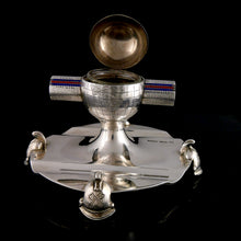 Load image into Gallery viewer, Camel Fire Hose Manufacturer’s Presentation Inkwell, 1930