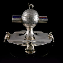 Load image into Gallery viewer, Camel Fire Hose Manufacturer’s Presentation Inkwell, 1930