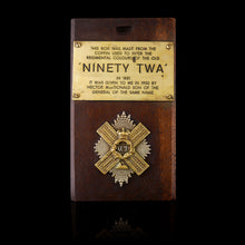 Load image into Gallery viewer, 92nd Gordon Highlanders - Fragment of the Coffin for the Old Colours, 1881