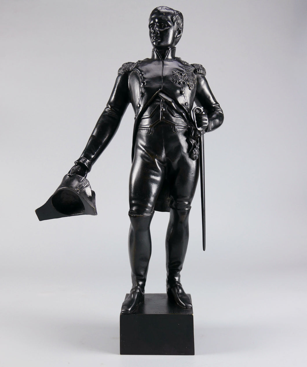 Emperor Napoleon I - A Bronze Standing Figure, 1860