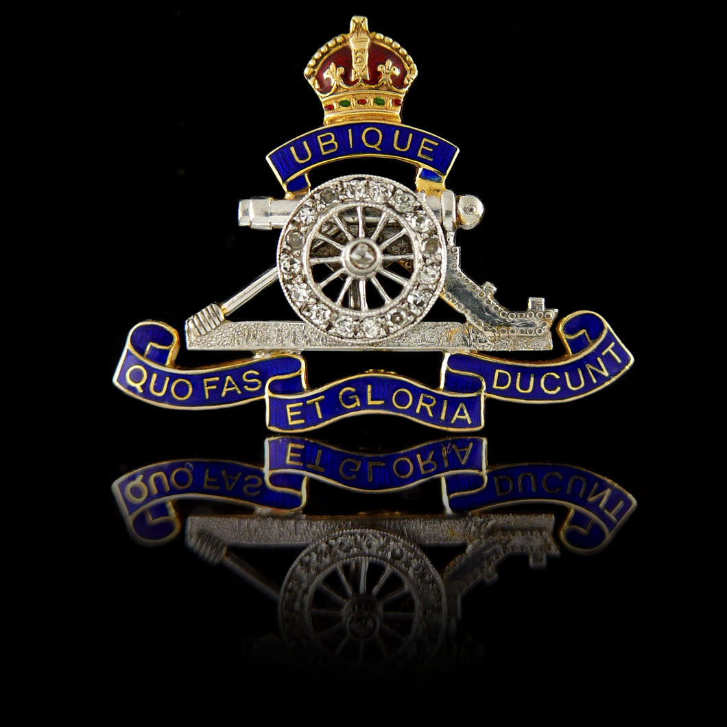 Royal Artillery Brooch (2)