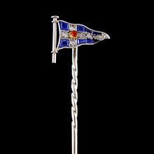 Load image into Gallery viewer, Royal Thames Yacht Club Burgee Stickpin
