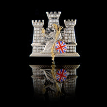 Load image into Gallery viewer, 1st East Anglian Regiment (Royal Norfolk and Suffolk) Brooch
