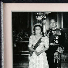 Load image into Gallery viewer, Royal Presentation Portrait of Queen Elizabeth and The Duke of Edinburgh, 1992

