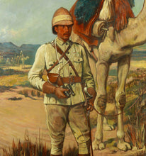 Load image into Gallery viewer, Egypt and Sudan Campaigns - Portrait of a British Officer and Camel, 1883