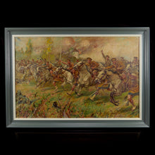 Load image into Gallery viewer, Charge of the Scots Greys and the Black Watch at St Quentin (1914), 1917
