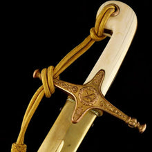Load image into Gallery viewer, Presentation Mameluke Sword to a Celebrated War Correspondent, 1899