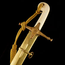 Load image into Gallery viewer, Presentation Mameluke Sword to a Celebrated War Correspondent, 1899