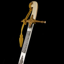 Load image into Gallery viewer, Presentation Mameluke Sword to a Celebrated War Correspondent, 1899