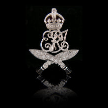 Load image into Gallery viewer, 2nd King Edward VII&#39;s Own Gurkha Rifles (The Sirmoor Rifles) Brooch
