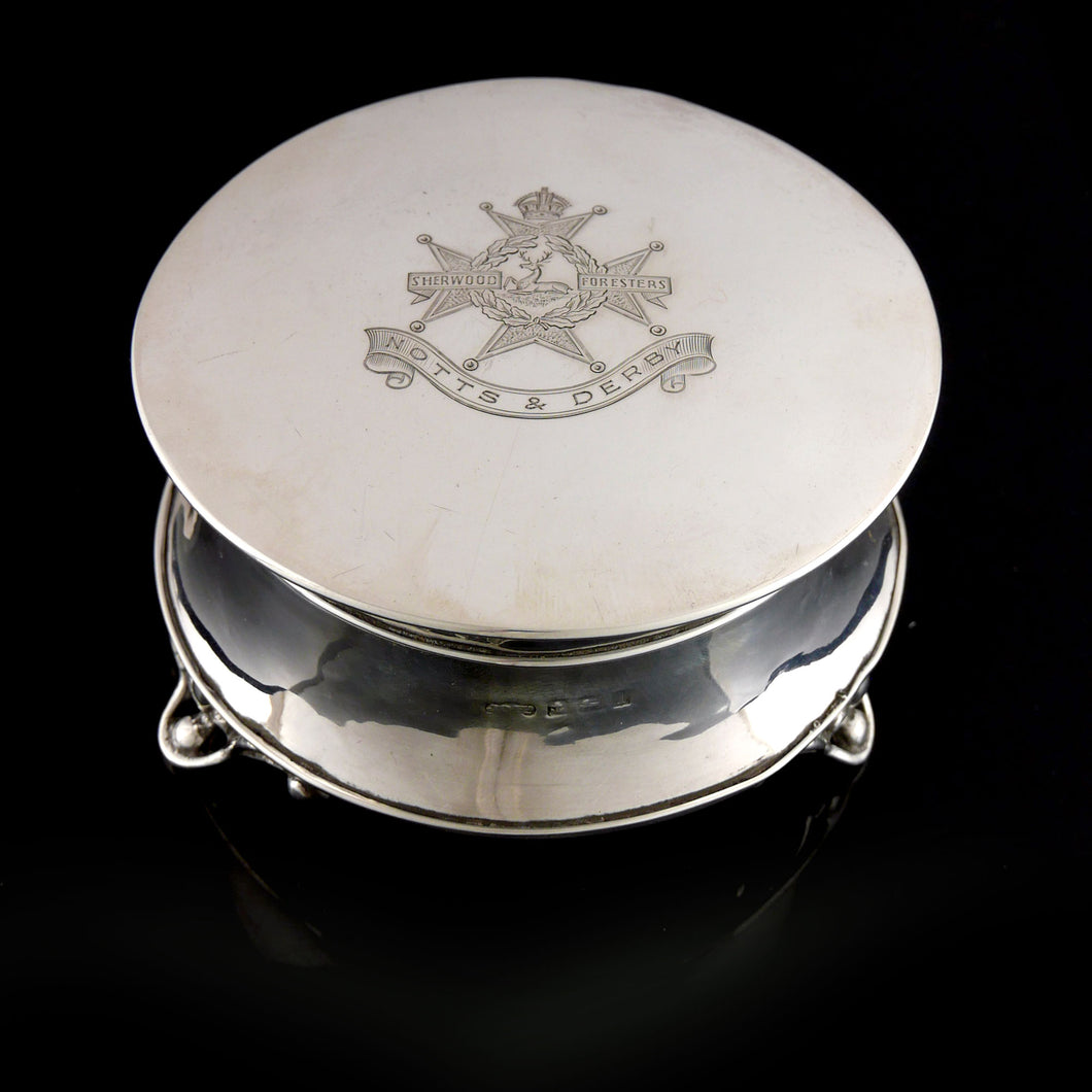 The Sherwood Foresters - An Edwardian Tabletop Box, 1910
