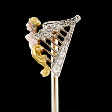 Load image into Gallery viewer, Irish Harp Stickpin
