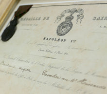 Load image into Gallery viewer, A Napoleonic Hussar’s St Helena Medal and Award Document, 1857
