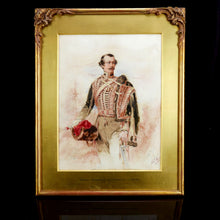 Load image into Gallery viewer, Portrait of Lieutenant Henry Duberly, 8th King’s Royal Irish Hussars, 1849
