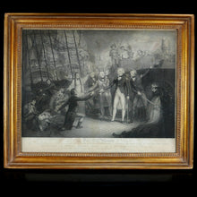 Load image into Gallery viewer, Engraving - Nelson Receiving the Surrender of the San Josef , 1797
