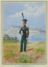 Load image into Gallery viewer, Canada - A Topographical Study of an Officer of the 60th Royal American Regiment of Foot (1820), 1905