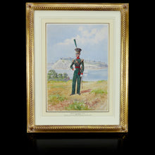Load image into Gallery viewer, Canada - A Topographical Study of an Officer of the 60th Royal American Regiment of Foot (1820), 1905
