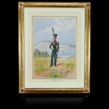 Load image into Gallery viewer, Canada - A Topographical Study of an Officer of the 60th Royal American Regiment of Foot (1820), 1905