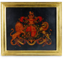 Load image into Gallery viewer, Victorian Coach Panel - The Royal Arms, 1850
