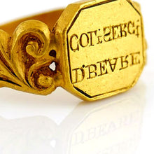 Load image into Gallery viewer, Colour Sergeant’s Beare’s Indian Gold Ring, 1857