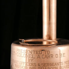 Load image into Gallery viewer, 5th Royal Inniskilling Dragoon Guards Korean War Stove Table Lighter, 1952