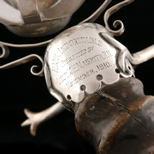 Load image into Gallery viewer, HMS Indomitable - Wardroom Cigar Table Lighter, 1897