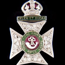 Load image into Gallery viewer, King's Royal Rifle Corps Brooch