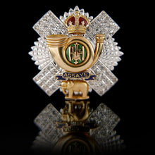 Load image into Gallery viewer, Highland Light Infantry Brooch (star)