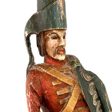Load image into Gallery viewer, A French Carved Wood Hussar, 19th century