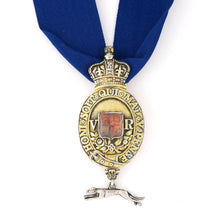 Load image into Gallery viewer, A Victorian silver-gilt Queen's Messenger badge, 1837