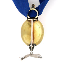 Load image into Gallery viewer, A Victorian silver-gilt Queen's Messenger badge, 1837