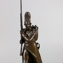 Load image into Gallery viewer, A Pair of Bronze Grenadiers of Napoleon’s Imperial Guard