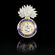 Load image into Gallery viewer, Northumberland Fusiliers Grenade Brooch