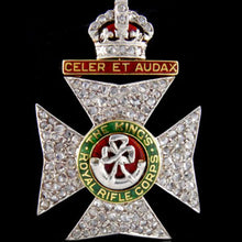 Load image into Gallery viewer, King's Royal Rifle Corps Brooch, 1920