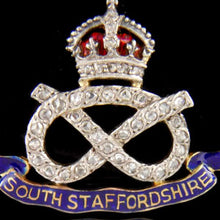 Load image into Gallery viewer, South Staffordshire Regiment Brooch