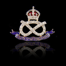 Load image into Gallery viewer, South Staffordshire Regiment Brooch