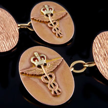 Load image into Gallery viewer, Royal Air Force Medical Branch Cufflinks