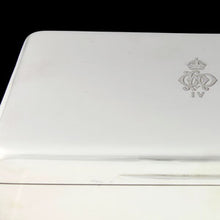 Load image into Gallery viewer, 4th (Queen’s Own) Hussars - An Edwardian Regimental Presentation Cigarette Box, 1901