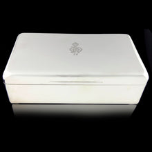 Load image into Gallery viewer, 4th (Queen’s Own) Hussars - An Edwardian Regimental Presentation Cigarette Box, 1901