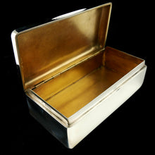 Load image into Gallery viewer, 4th (Queen’s Own) Hussars - An Edwardian Regimental Presentation Cigarette Box, 1901