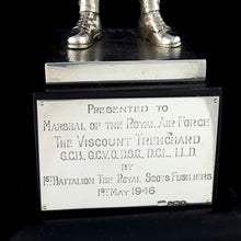 Load image into Gallery viewer, Royal Scots Fusiliers - Presentation Silver Figure, 1946